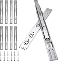 18 inch Drawer Slides 4 Pairs Soft Self Close Full Extension - Smooth