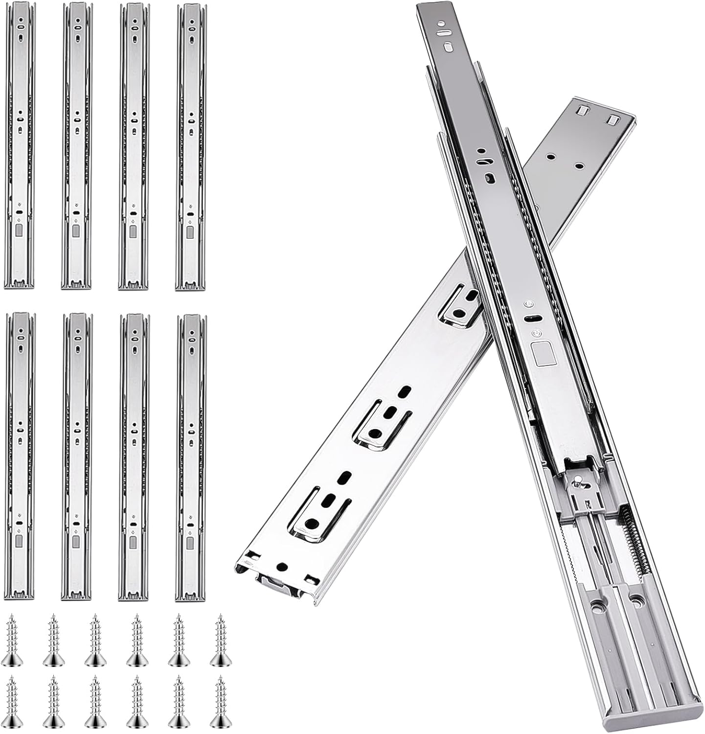 18 Inch Drawer Slides with Soft Close for Smooth Operation