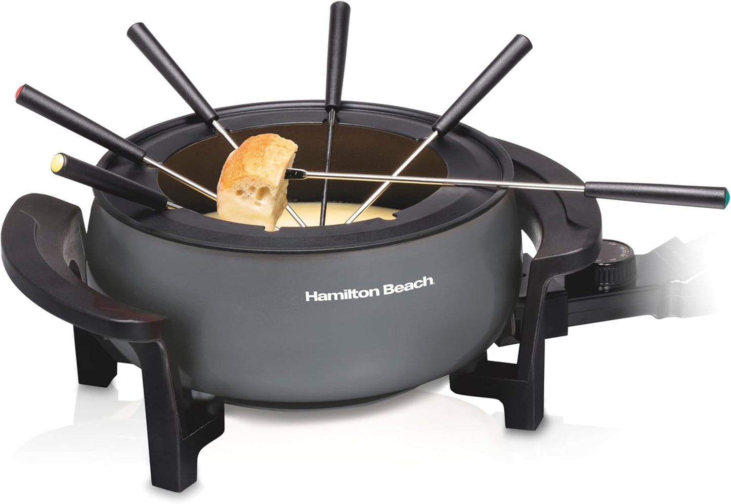 Hamilton Beach 12 Cup Electric Fondue Pot Set for Delicious Meals