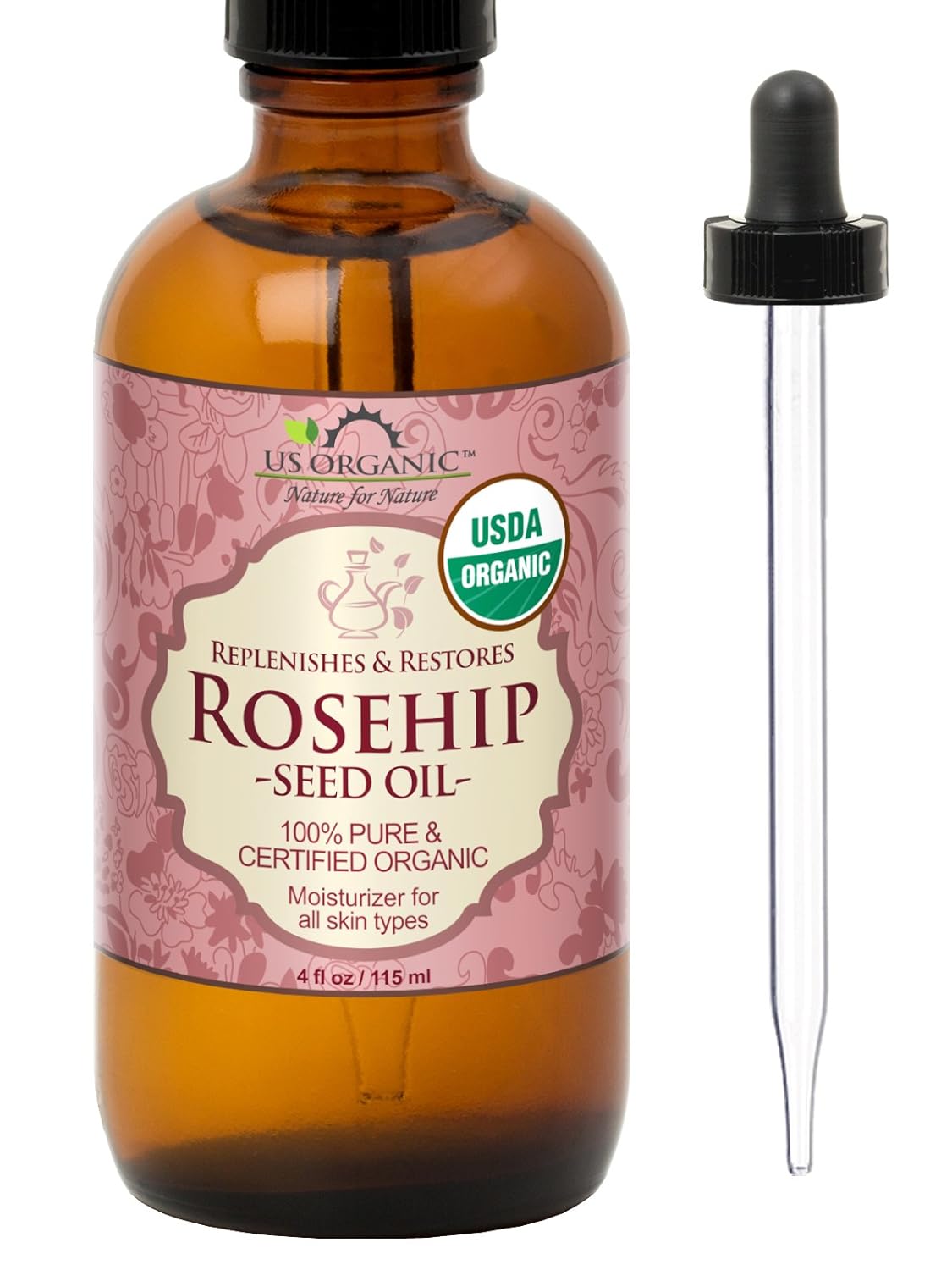 US Organic Rosehip Seed Oil - Premium Quality for Skin