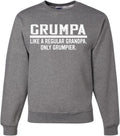 Unique Grumpier Grandpa Sweatshirt for Laughs and Comfort