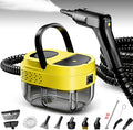 Powerful Steam Cleaner with 15s Heat-Up and 16 Accessories
