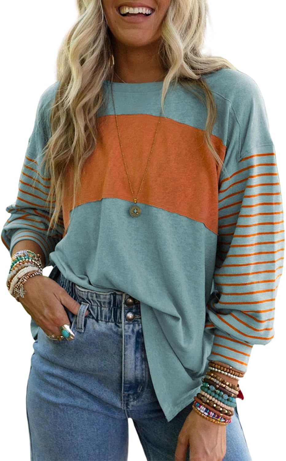 Dokotoo Trendy Oversized Spring Tops