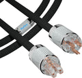 Preffair HiFi Audio Power Cable 4N OFC Copper 12 AWG - Clean Power