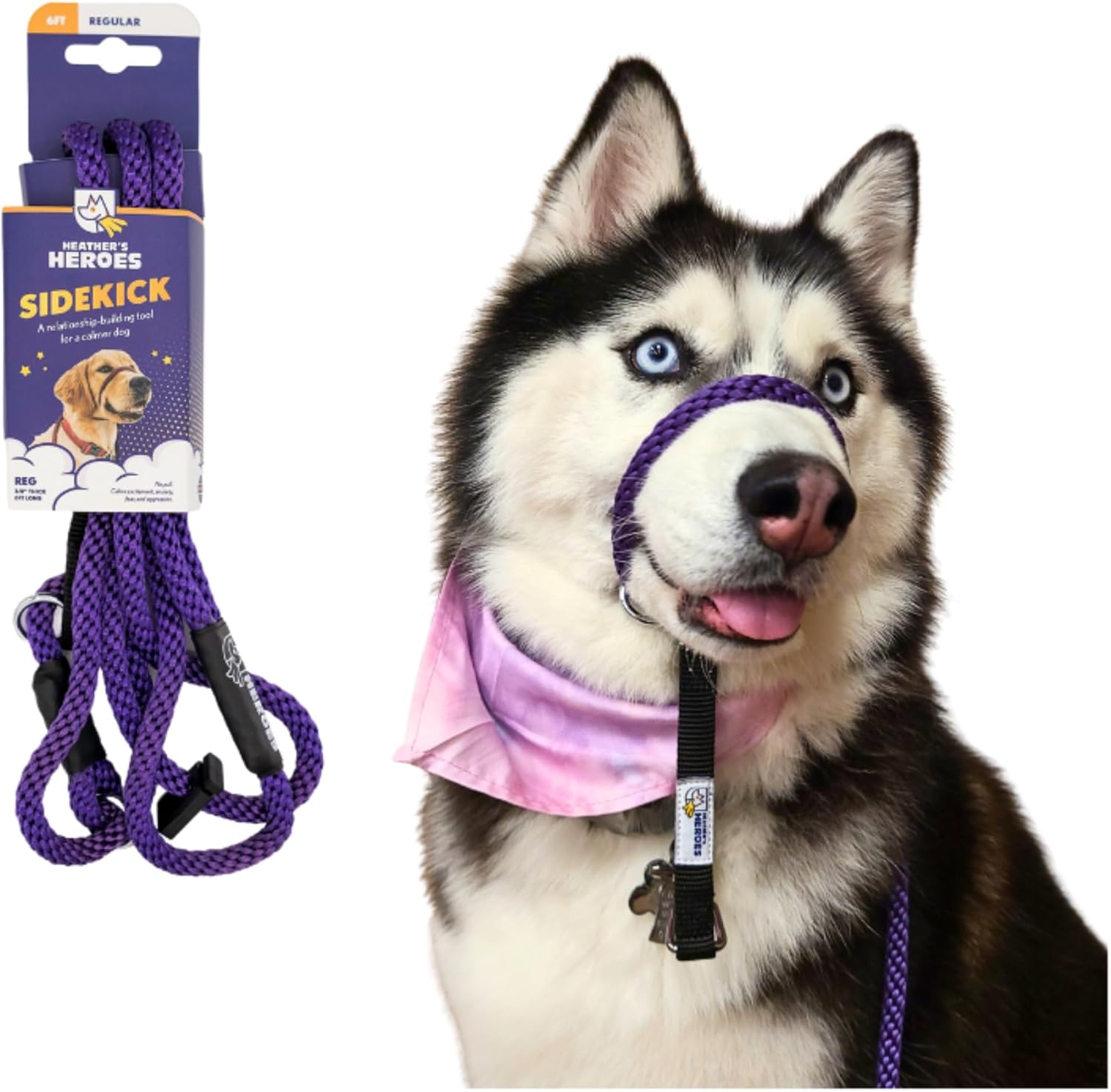 Heather's Heroes Sidekick Dog Headcollar for Effective Training