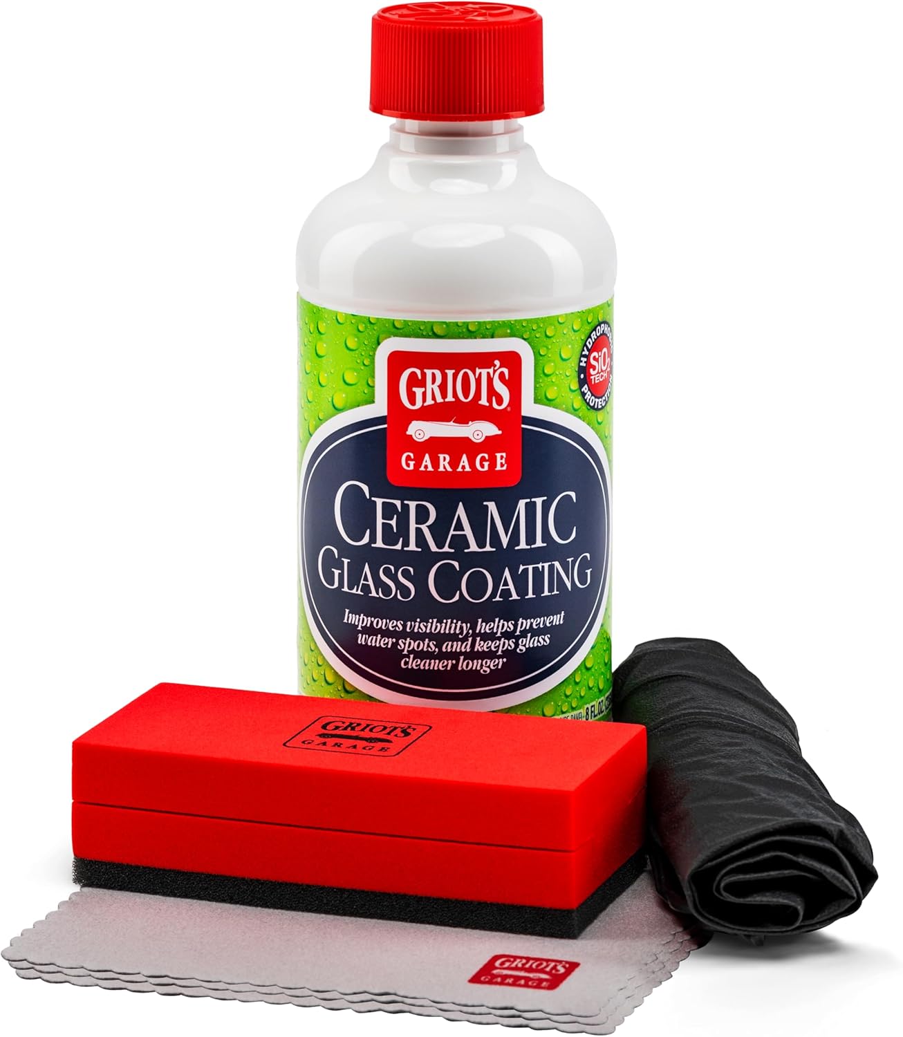 Griot's Garage Ceramic Glass Coating Kit for Car Detailing