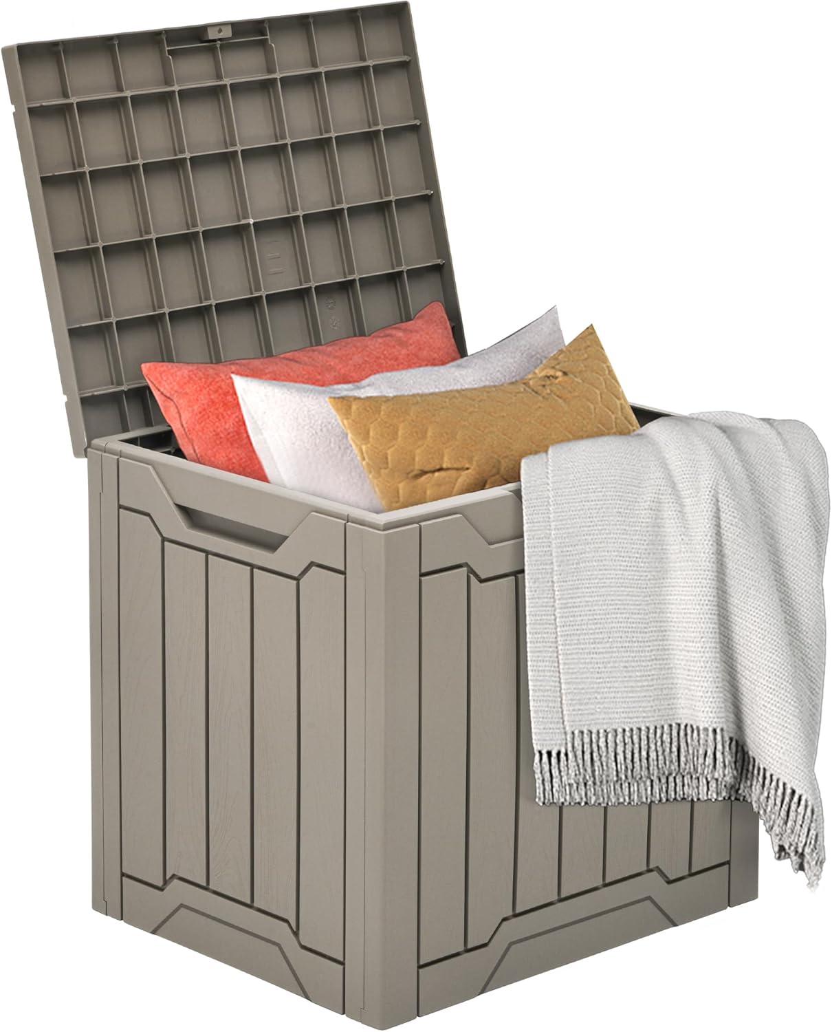 30 Gallon Outdoor Storage Box for Patio Furniture and Tools