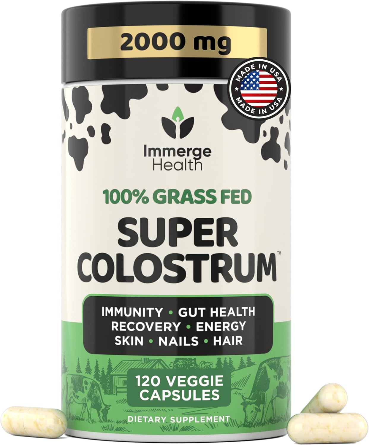 Super Colostrum for Gut Health, Muscle Recovery & Immune Boost