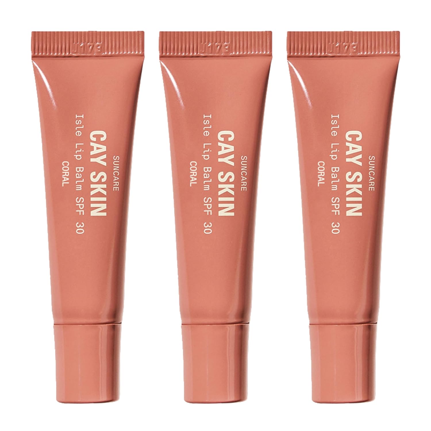 Cay Skin Isle Lip Balm SPF 30 - Hydrating Sheer Gloss 3-Pack