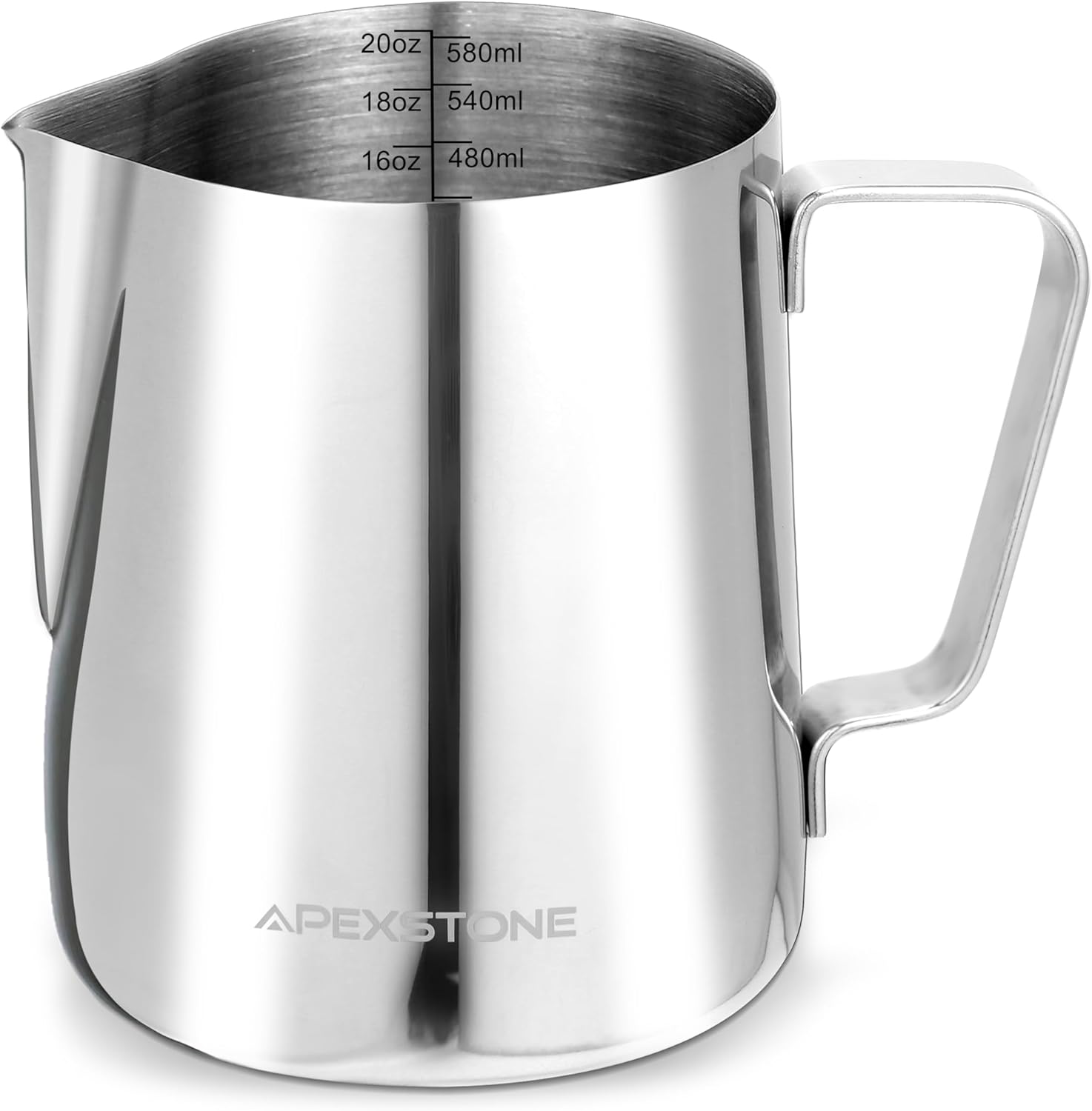 Apexstone 20 oz Milk Frothing Pitcher: Perfect Foam Every Time!