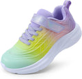 Girls Tennis Sparkle Ease Running Sneakers - Rainbow Iridescent