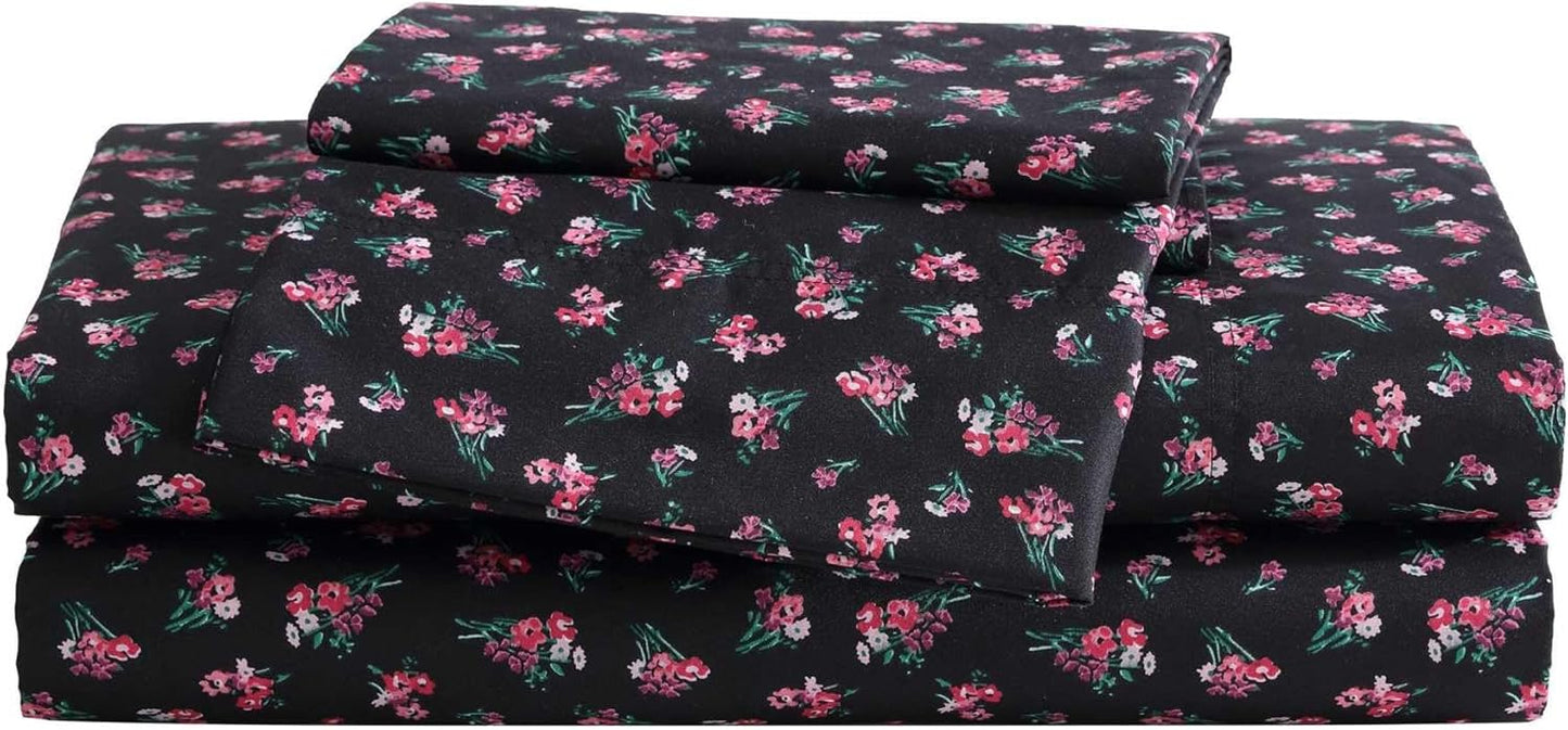 Betsey Johnson Full Bed Sheets Set - Soft & Lightweight Bedding