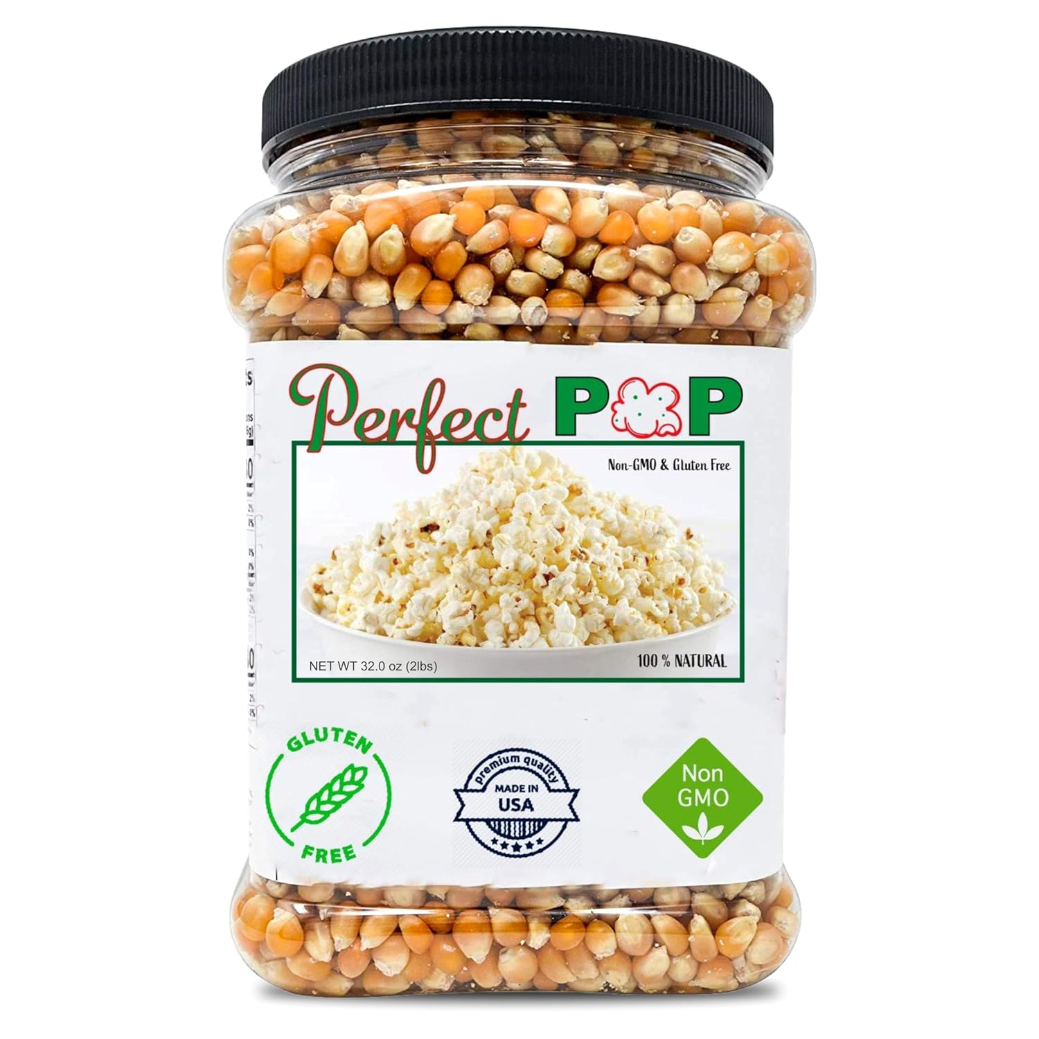 Deliciously Crispy Butterfly Popcorn Kernels - 2lbs