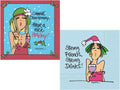 Festive Cocktail Napkins - 40CT | 2 Packs, 2 Designs
