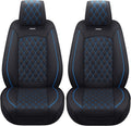 Car Seat Covers Front Set for Ford F150-F450 - Waterproof Faux Leather