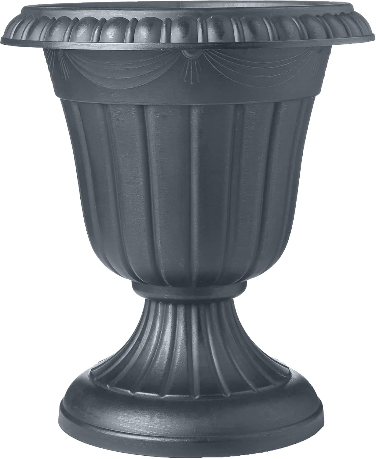 Classic Traditional Plastic Urn Planter for Indoor and Outdoor Use
