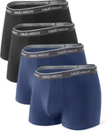 Mens Trunks Underwear Bamboo Rayon Trunks - Soft Breathable Fit