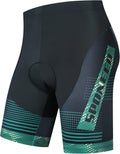 Men's Cycling Shorts Padded Bicycle Riding Pants - 4D Gel Comfort