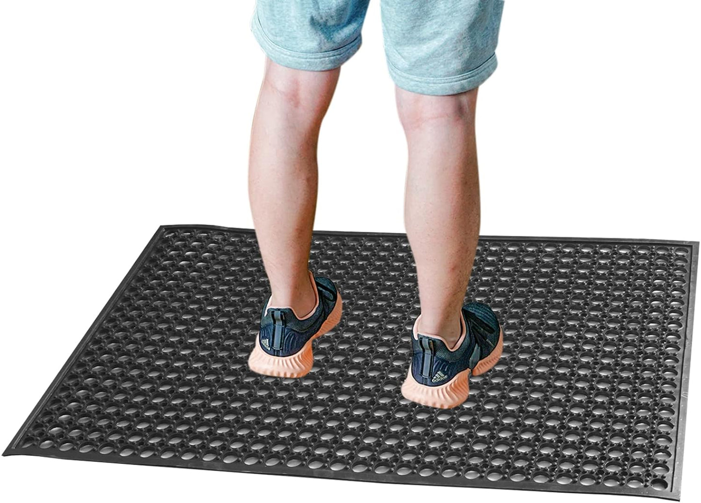 Outdoor Rubber Mat Kitchen Anti-Fatigue Floor Mats for Safety