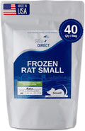 MiceDirect EST. 2003 40 Frozen Rat Small Feeders - Humane, Fresh Snake