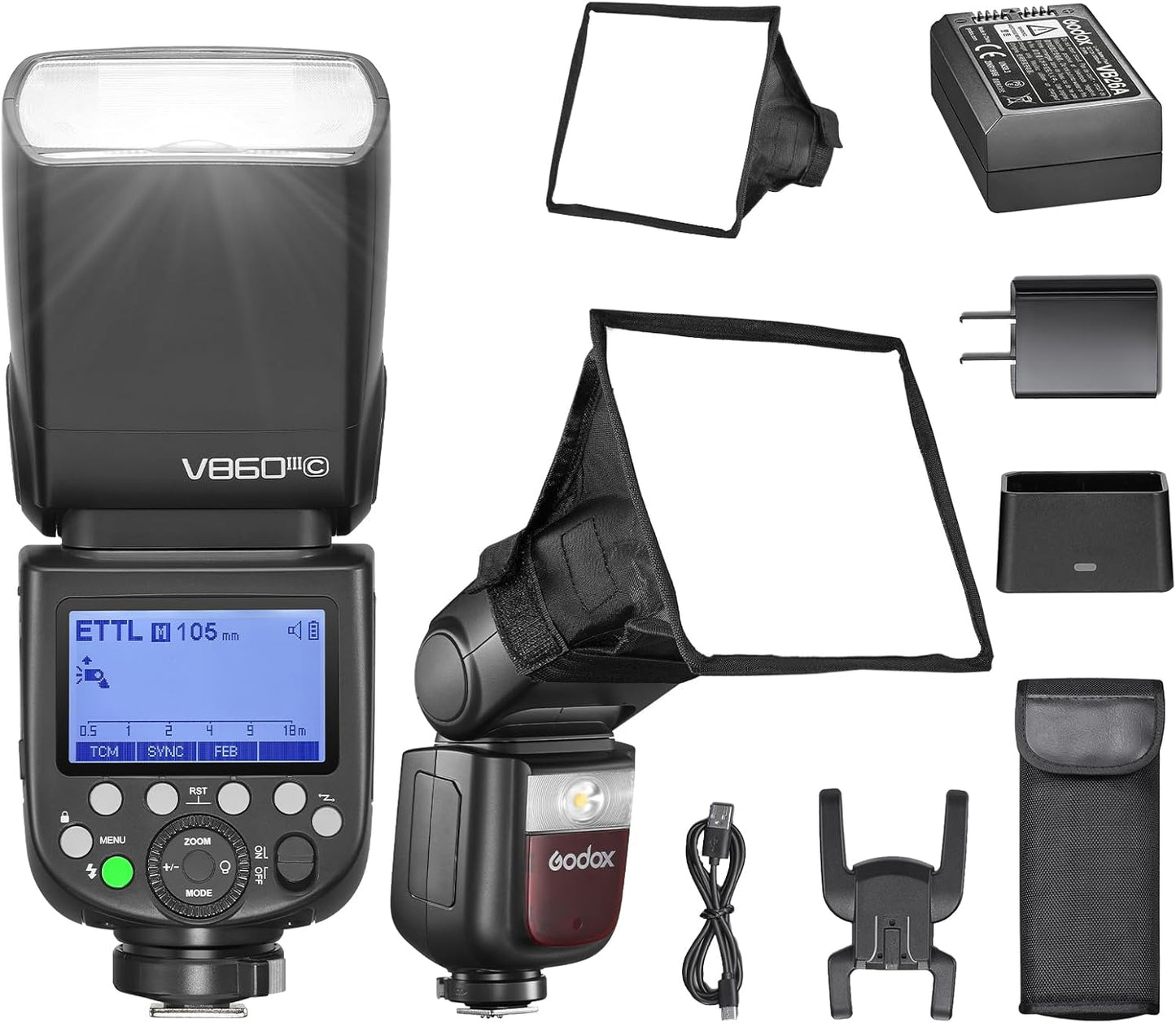 Godox V860III-C TTL Li-Ion Flash Kit for Canon Cameras