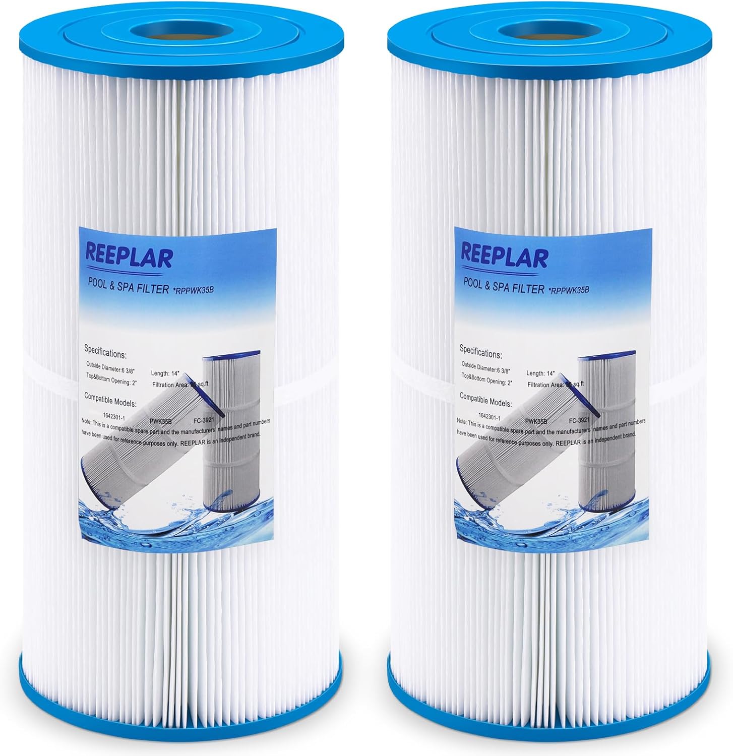 PWK35B Spa Filters for Hot Springs Limelight Series - 2 Pack