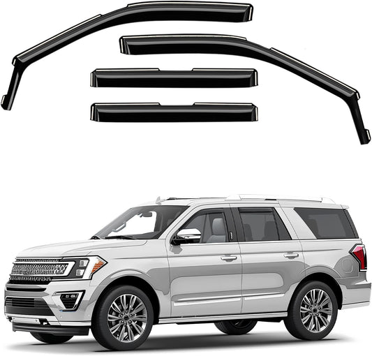 Window Deflectors Smoke Tinted for Expedition 2018-2024 Models