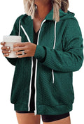 Plus Size Zip Up Hoodie Sweatshirt Jacket - Soft, Warm Layer