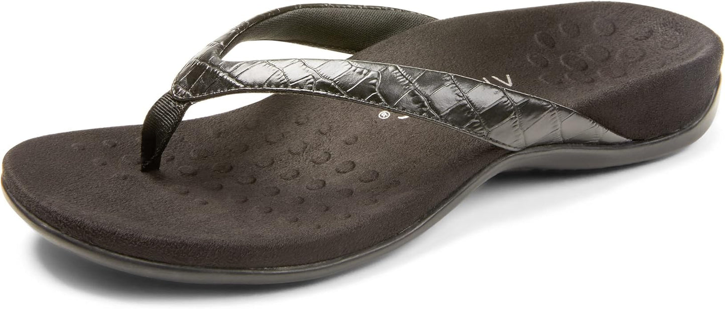 Vionic Women's Rest Dillon Toe Post Sandals for Comfort & Support