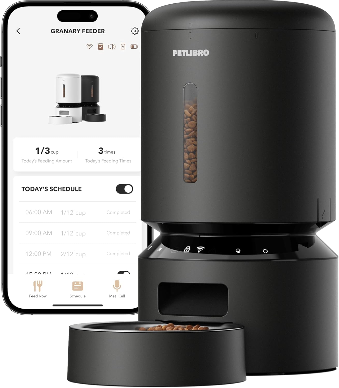 PETLIBRO Automatic Cat Feeder with Smart App Control and Freshness