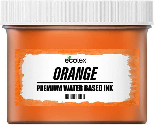 Ecotex Screen Printing Ink Orange - Water Based Fabric Ink