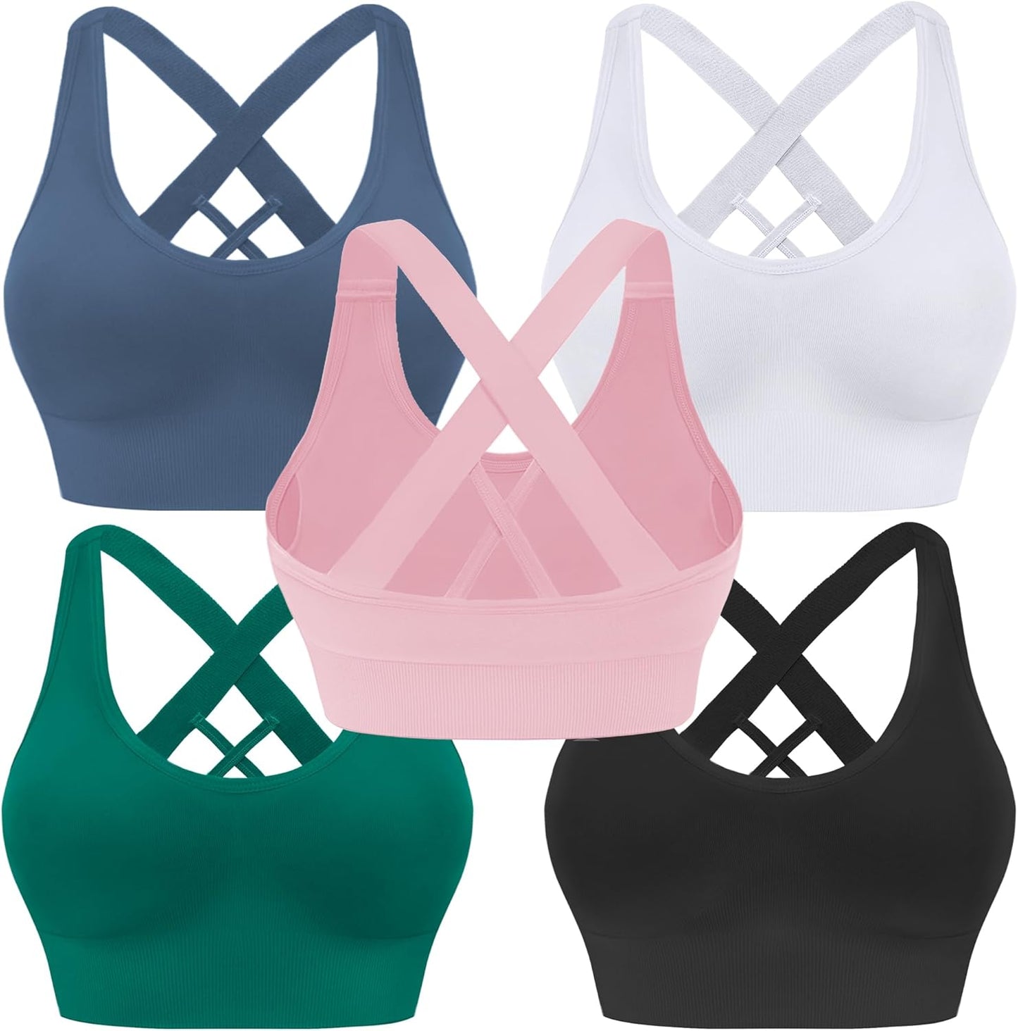 High Impact Sports Bras for Women by BLUELILY - Comfort & Style