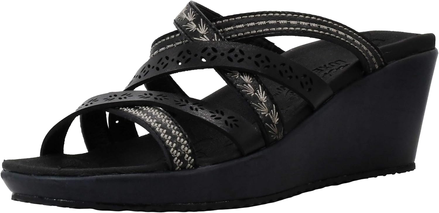 Skechers Women's Beverlee-Tiger Posse Wedge Sandal Review