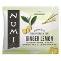 Numi Organic Decaf Ginger Lemon Green Tea, 100 Count Box