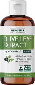 Olive Leaf Extract Liquid 1500mg 20% Oleuropein - Immune Support