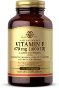 Solgar Vitamin E 670 mg (1000 IU) Mixed Softgels - Antioxidant Support