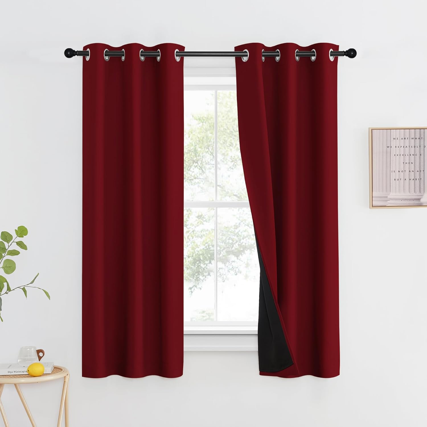 NICETOWN Blackout Curtains with Thermal Insulation for Comfort