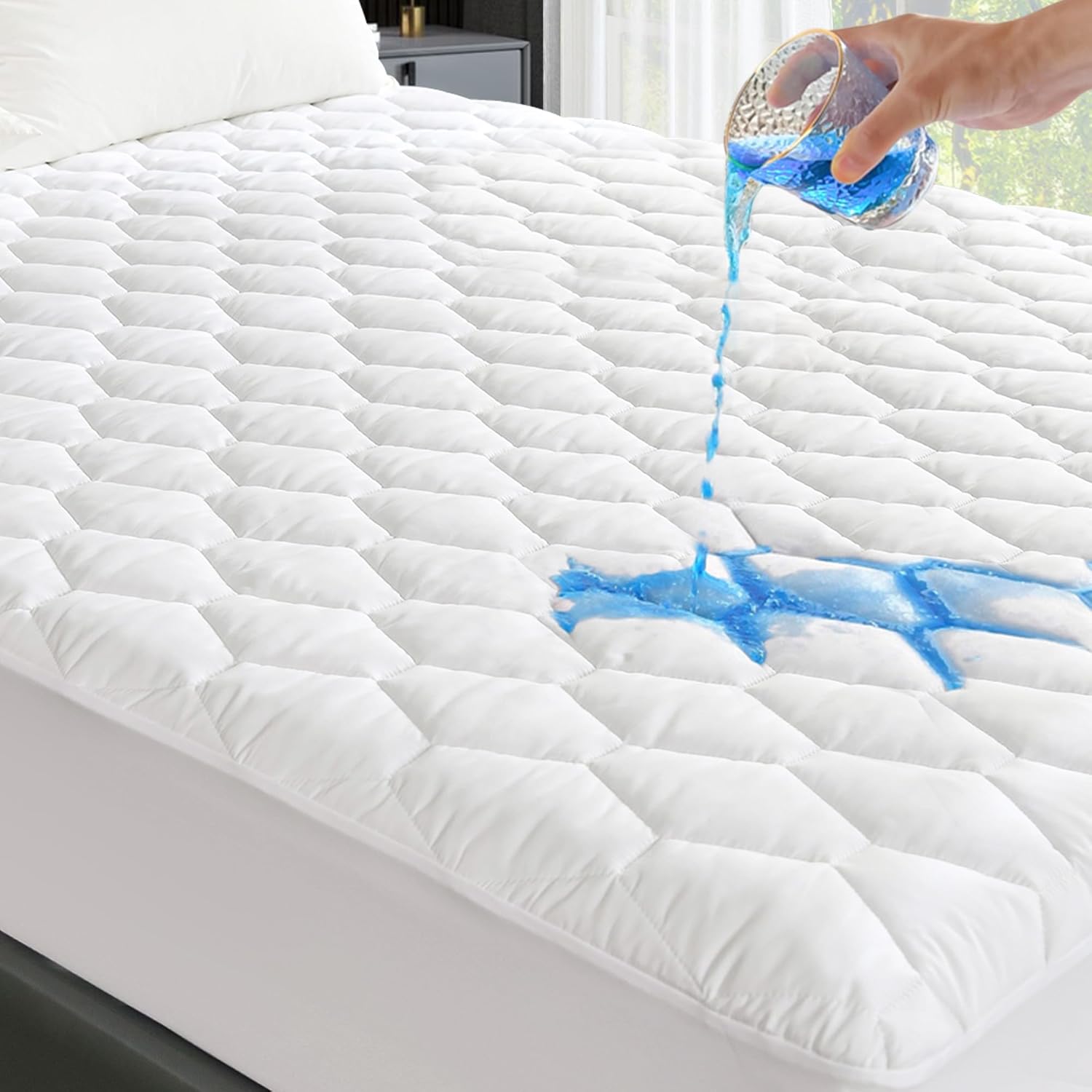 GRT Queen Mattress Protector Waterproof for Ultimate Comfort