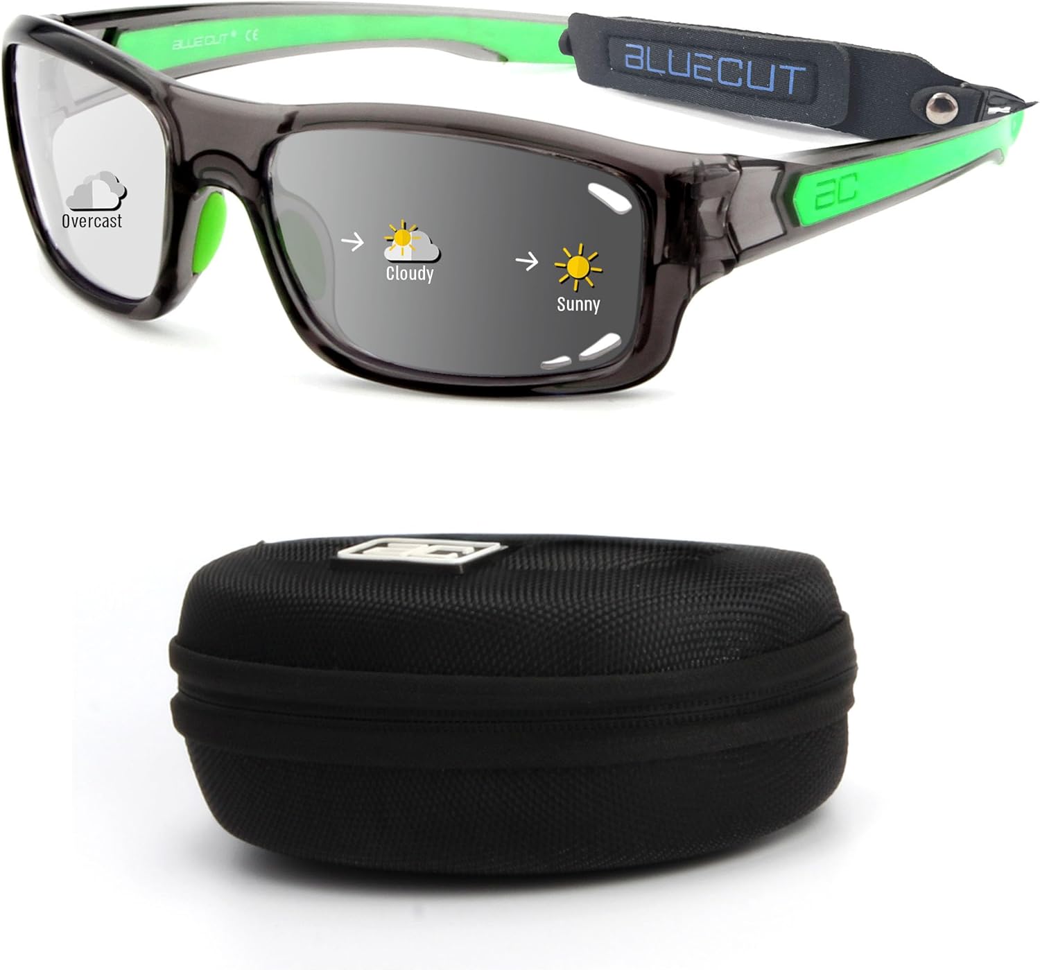 BLUE CUT Sports Protection Goggles with Photochromic Lenses