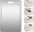Titanium Cutting Board 100% Pure Double-Sided - Durable Hygiene