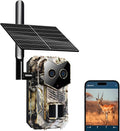 4G Cellular Trail Camera with GPS, Dual Lens & Solar Power