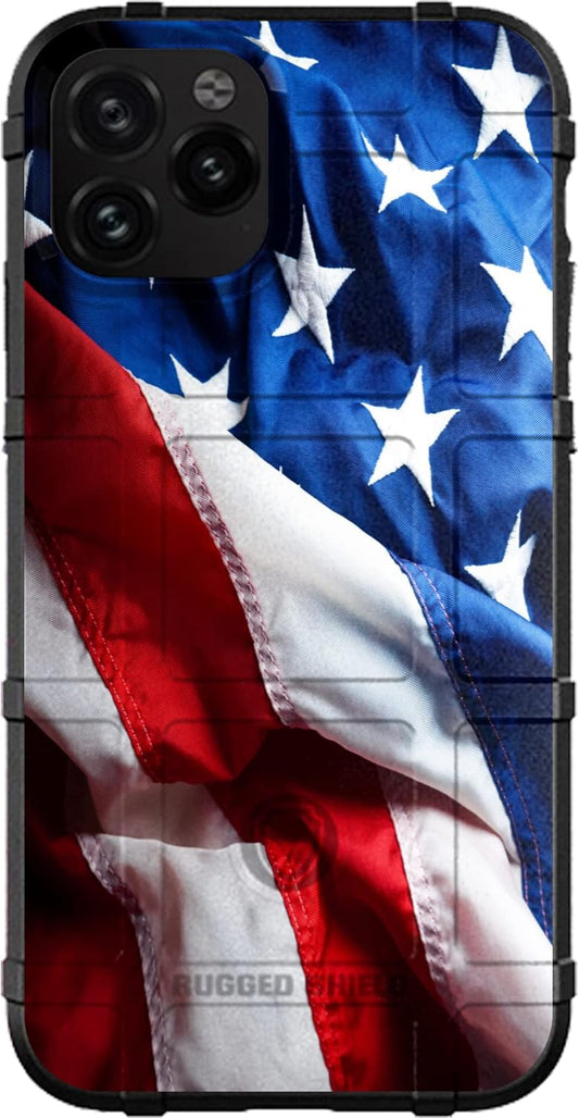 EGO TACTICAL Rugged Shield Case for iPhone 11 Pro Max - US Flag