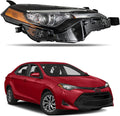 Headlamp for Passenger Side Compatible Replacement for Toyota Corolla