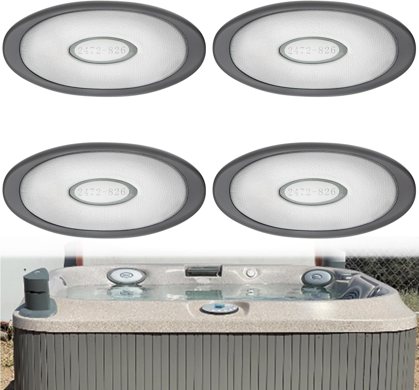 2472-826 Oval Pillow Insert for Jacuzzi J-300 Series Hot Tub