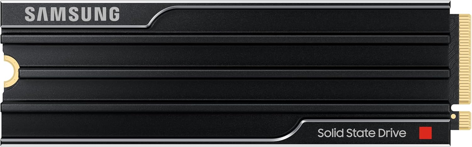 Samsung 9100 PRO 4TB SSD with Heatsink for Gaming and AI Tasks