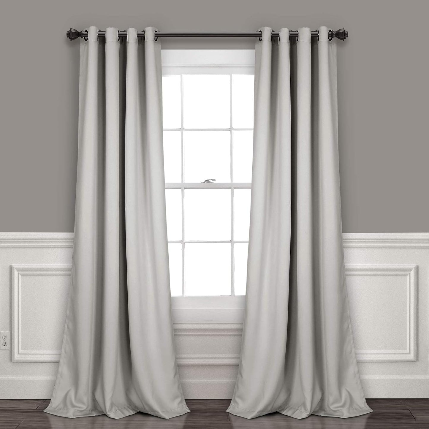 Lush Decor Insulated Grommet Blackout Curtains for Home