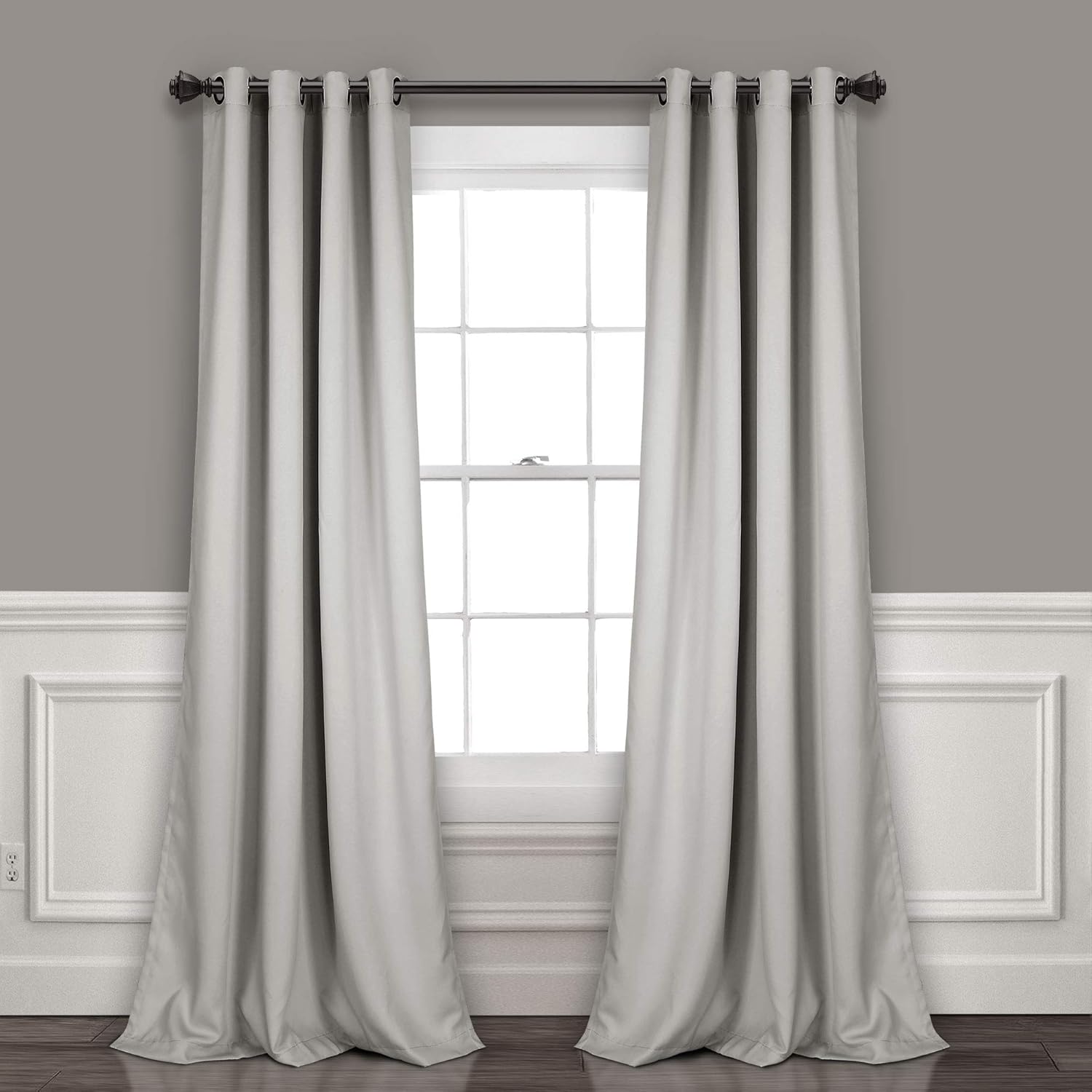 Lush Decor Insulated Grommet Blackout Curtains for Home