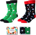 Men's Dental-Golf Socks - Fun Gift for Tooth Enthusiasts