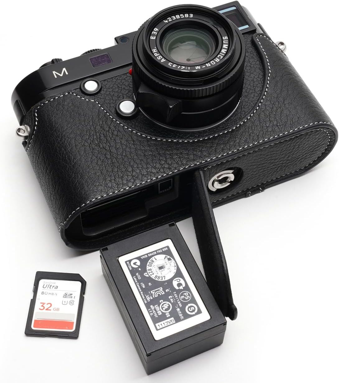 Handmade Genuine Leather Half Camera Case for Leica M Series