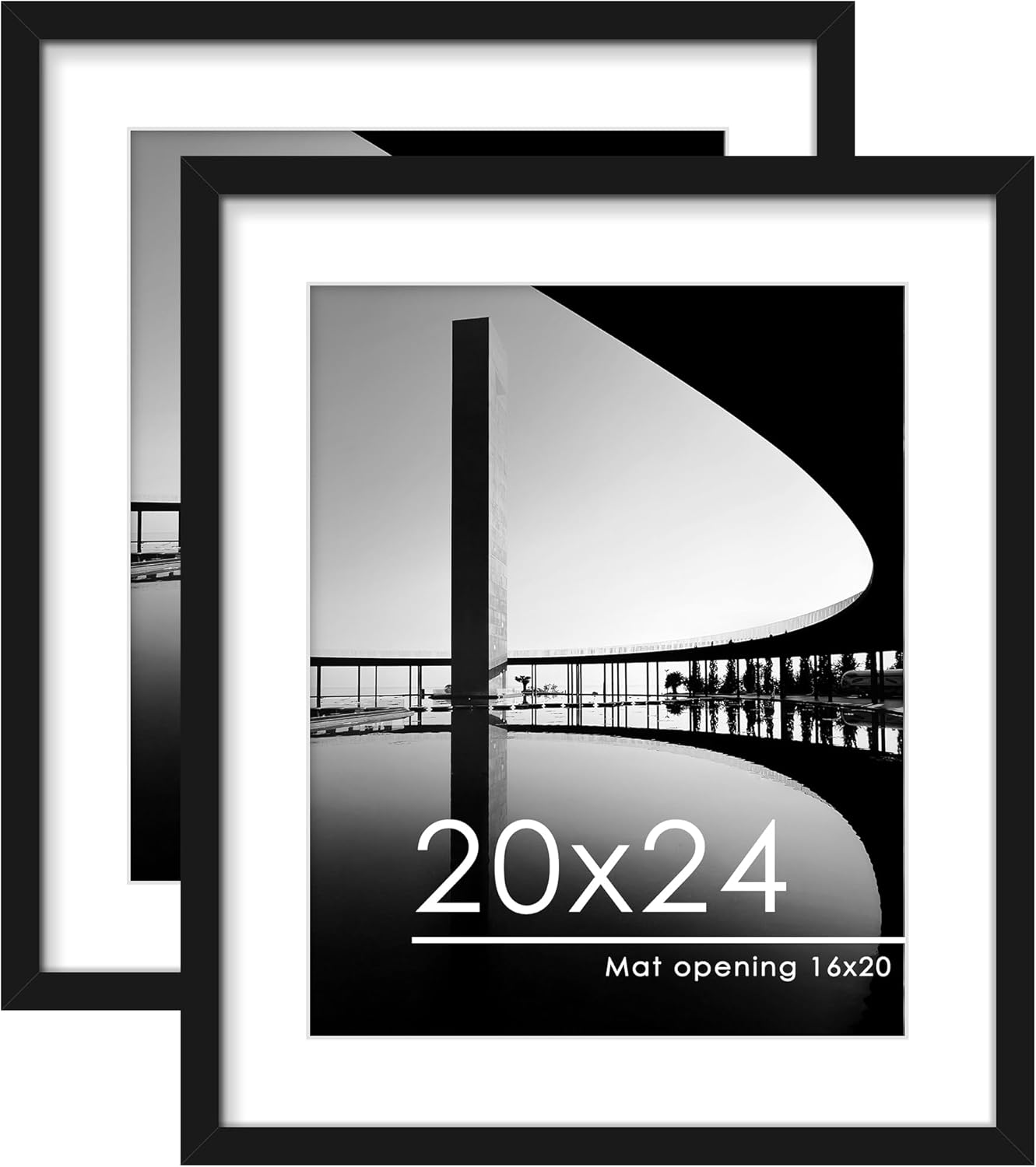 PEALSN 20x24 Picture Frame Set of 2 for Wall Mounting Display
